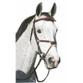 Load image into Gallery viewer, Henri de Rivel Pro Mono Crown Raised Figure Eight Bridle with Rubber Reins - image 2
