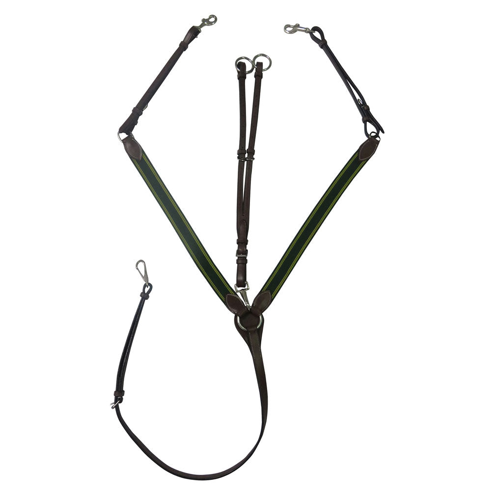 Henri de Rivel Pro Elastic Breastplate Martingale with Running Attachment - image 6