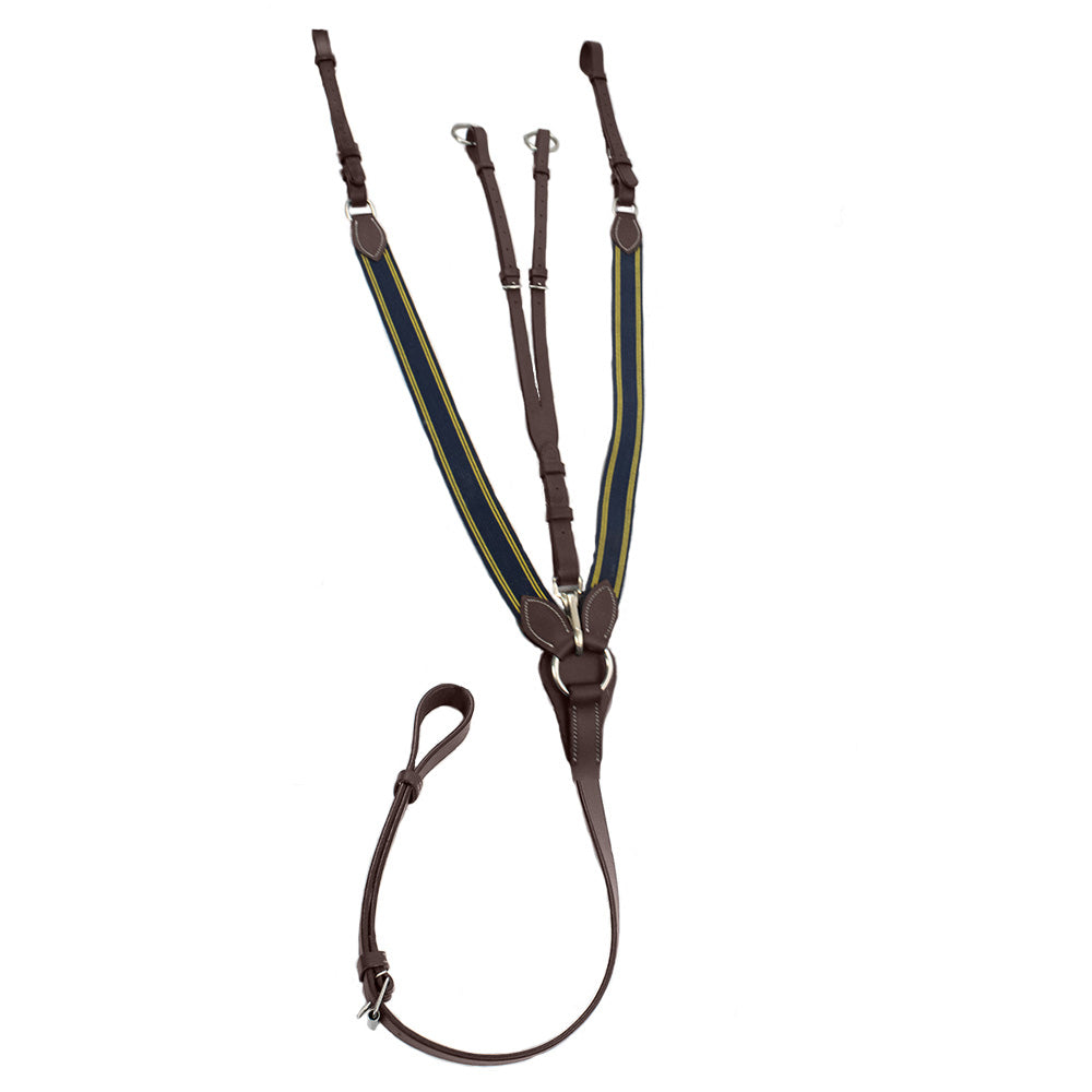 Henri de Rivel Pro Elastic Breastplate Martingale with Running Attachment - image 3