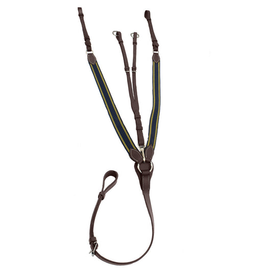 Henri de Rivel Pro Elastic Breastplate Martingale with Running Attachment - image 3