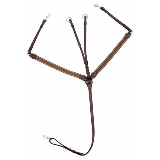 Henri de Rivel Pro Elastic Breastplate Martingale with Running Attachment - image 4