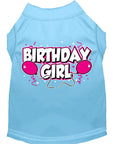 Load image into Gallery viewer, Pet Dog & Cat Shirt Screen Printed, "Birthday Girl"
