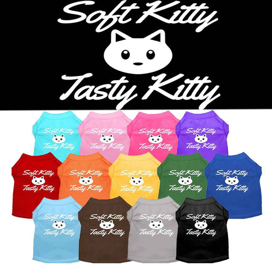 Pet Shirt "Soft Kitty, Tasty Kitty"