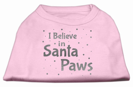 Christmas Pet Shirt, "I Believe In Santa Paws"