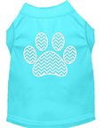 Load image into Gallery viewer, Pet Dog & Cat Shirt Screen Printed, "Chevron Paw"
