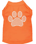 Load image into Gallery viewer, Pet Dog & Cat Shirt Screen Printed, "Chevron Paw"
