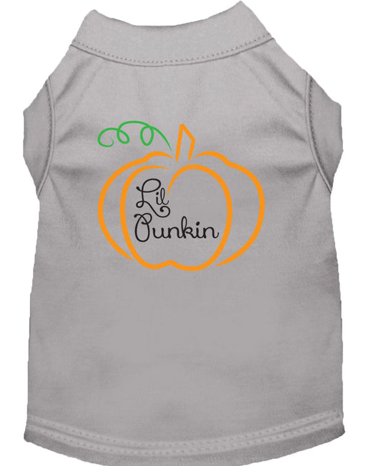 Halloween Pet Dog & Cat Shirt Screen Printed, "Lil Punkin"
