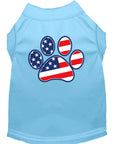 Load image into Gallery viewer, Pet Dog & Cat Shirt Screen Printed, "Patriotic Paw"
