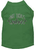 Load image into Gallery viewer, Pet Shirt "Not Today Satan"
