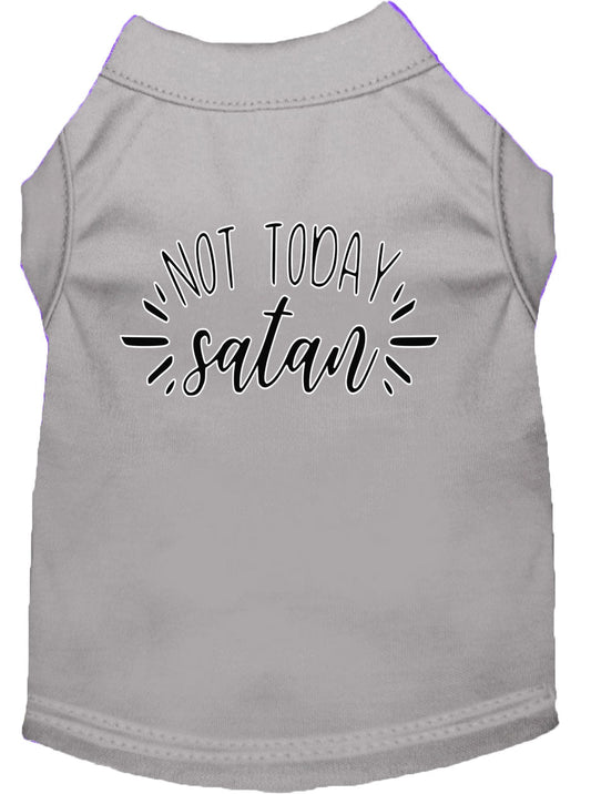 Pet Shirt "Not Today Satan"
