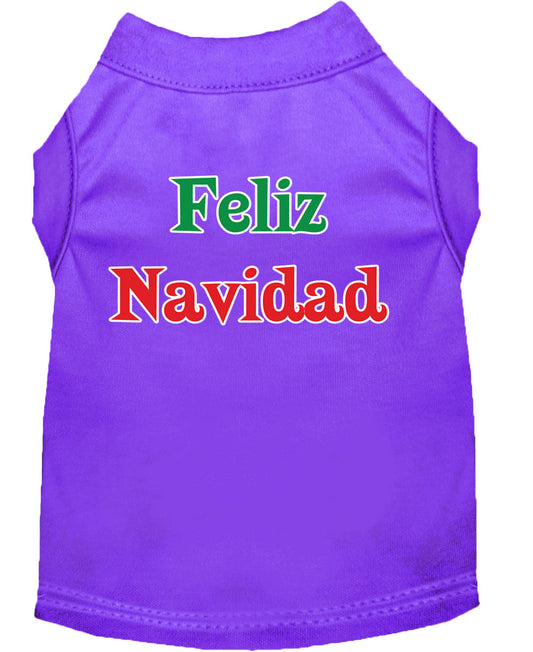 Christmas Pet Shirt, "Feliz Navidad"