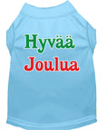 Load image into Gallery viewer, Christmas Pet Shirt, "Hyvaa Joulua"
