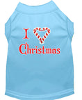 Load image into Gallery viewer, Christmas Pet Shirt, "I Heart Christmas"
