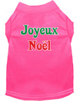 Load image into Gallery viewer, Christmas Pet Shirt, "Joyeux Noel"

