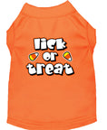 Load image into Gallery viewer, Halloween Pet Dog & Cat Shirt Screen Printed, "Lick or Treat"
