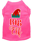 Load image into Gallery viewer, Christmas Pet Shirt Screen Printed, "Big Elf"
