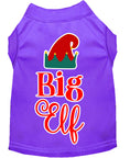 Load image into Gallery viewer, Christmas Pet Shirt Screen Printed, "Big Elf"
