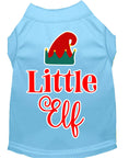 Load image into Gallery viewer, Christmas Pet Dog & Cat Shirt Screen Printed, "Little Elf"

