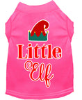 Load image into Gallery viewer, Christmas Pet Dog & Cat Shirt Screen Printed, "Little Elf"
