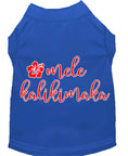 Load image into Gallery viewer, Christmas Pet Dog & Cat Shirt Screen Printed, "Mele Kalikimaka"

