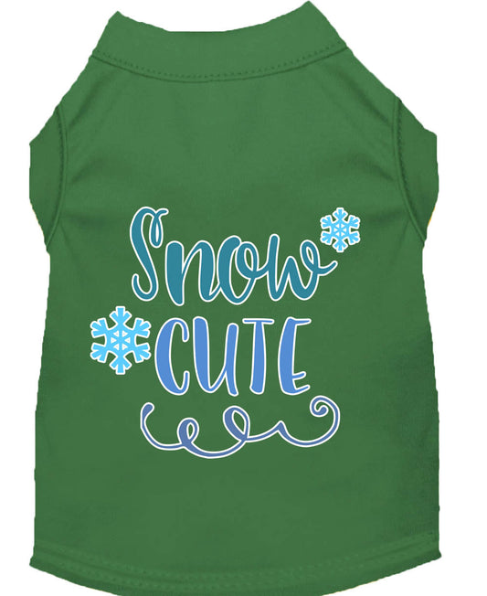 Christmas Pet Shirt "Snow Cute"