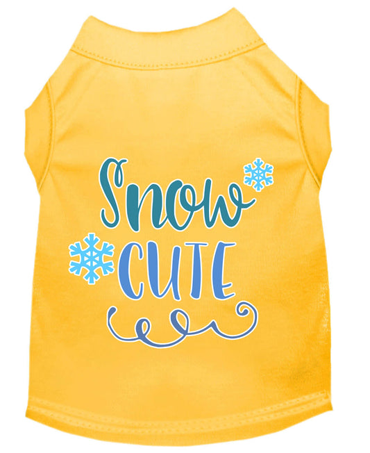 Christmas Pet Shirt "Snow Cute"