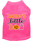 Load image into Gallery viewer, Halloween Pet Dog & Cat Shirt Screen Printed, "Daddy's Little Boo"
