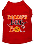 Load image into Gallery viewer, Halloween Pet Dog & Cat Shirt Screen Printed, "Daddy's Little Boo"
