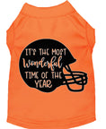 Load image into Gallery viewer, Pet Shirt "It's The Most Wonderful Time Of The Year (Football)"
