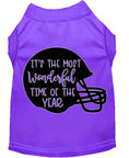 Load image into Gallery viewer, Pet Shirt "It's The Most Wonderful Time Of The Year (Football)"
