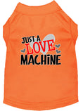 Load image into Gallery viewer, Pet Dog & Cat Shirt Screen Printed, "Just A Love Machine"
