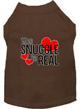 Load image into Gallery viewer, Pet Shirt "The Snuggle Is Real"
