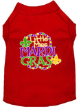 Load image into Gallery viewer, Pet Dog & Cat Shirt Screen Printed, "Little Miss Mardi Gras"
