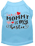 Load image into Gallery viewer, Pet Dog & Cat Shirt Screen Printed, "Mommy is my Bestie"
