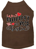 Load image into Gallery viewer, Pet Dog & Cat Shirt Screen Printed, "Mommy is my Bestie"
