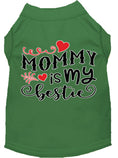 Load image into Gallery viewer, Pet Dog & Cat Shirt Screen Printed, "Mommy is my Bestie"
