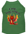 Load image into Gallery viewer, Pet Dog & Cat Shirt Screen Printed, "Fire Breather Dragon"
