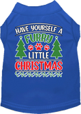 Load image into Gallery viewer, Christmas Pet Dog & Cat Shirt, "Have Yourself A Furry Little Christmas"
