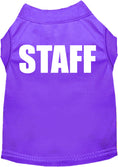 Load image into Gallery viewer, Pet Dog & Cat Shirt Screen Printed, "Staff Costume"
