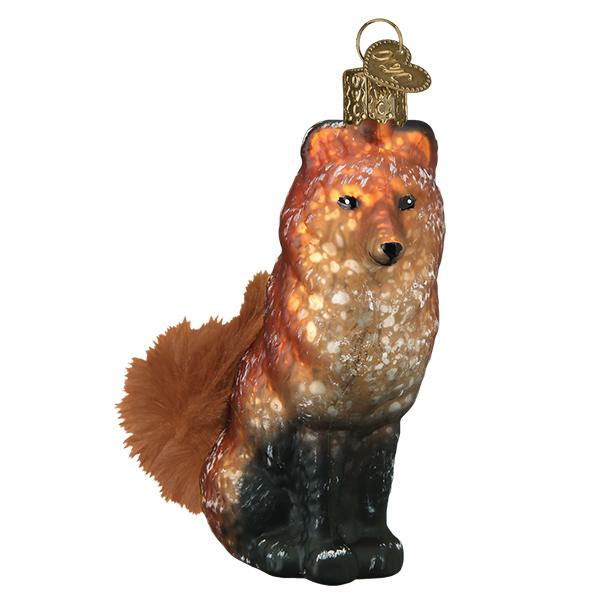Vintage Fox Ornament - Southlake Paws