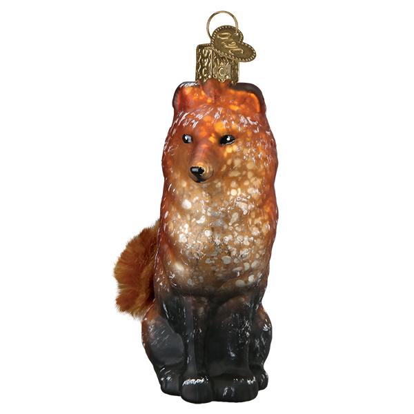 Vintage Fox Ornament - Southlake Paws