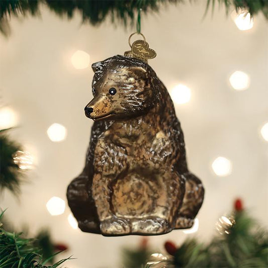 Vintage Bear Ornament - Southlake Paws