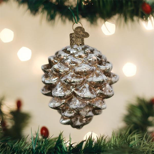 Vintage Pinecone Ornament - Southlake Paws