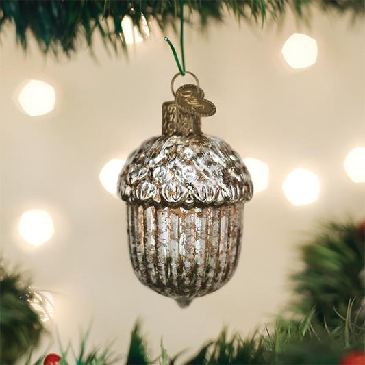 Vintage Acorn Ornament - Southlake Paws