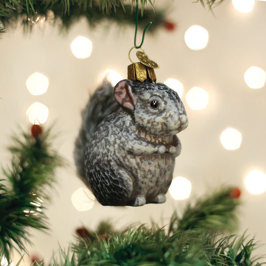 Vintage Chinchilla Ornament - Southlake Paws