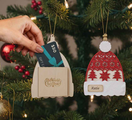 Cozy Cap Surprise Ornament