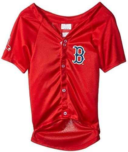 MLB Boston Red Sox Mesh Dog Jersey