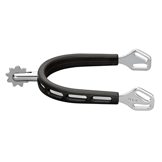 Herm Sprenger Stainless Steel Klaus Balkenhol Ultra Fit Extra Grip Spurs Pastry/Star Rowel- 30mm