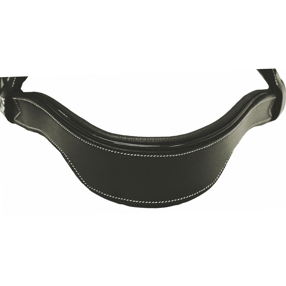 Henri de Rivel Pro Mono Crown Fancy Bridle with Patent Leather Piping and Laced Reins - image 11