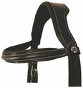 Load image into Gallery viewer, Henri de Rivel Pro Mono Crown Fancy Bridle with Patent Leather Piping and Laced Reins - image 8
